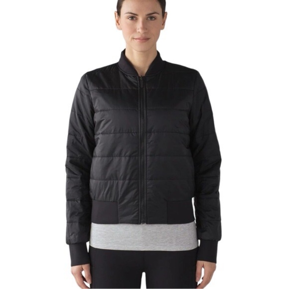 lululemon nonstop bomber reversible jacket